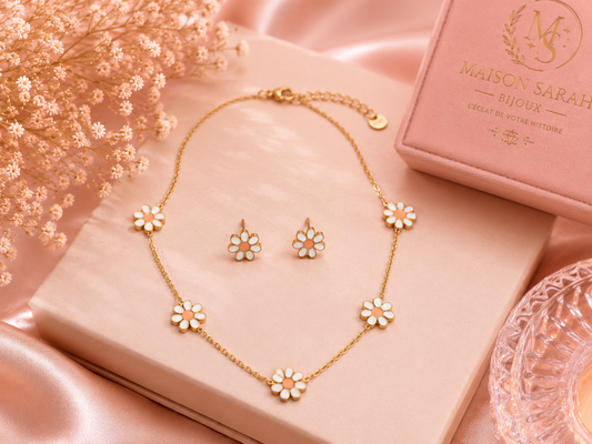 ✨ Parure Marguerite Élégance