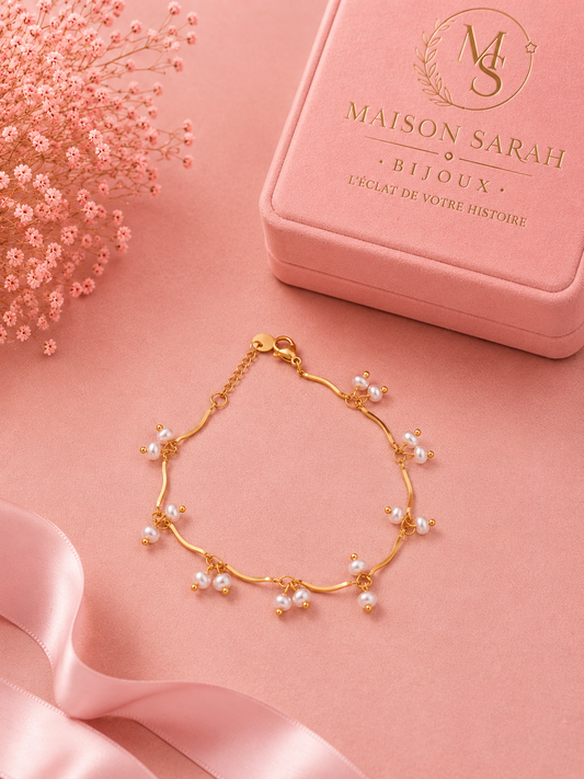 Bracelet Élégance Perlée
